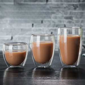 Lot de 6 verres à double paroi <span class=keywords><strong>Bodum</strong></span> PAVINA 301-400 ml, tasses à café, compatibles micro-ondes et lave-vaisselle, verre borosilicate soufflé à la bouche, isotherme - Product Image 3