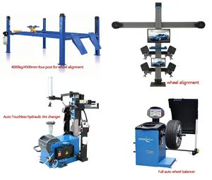 D'alignement de roues 3D, levage de voiture, pour alignement des roues, changeur de pneus et équilibreur de roues, combo pour magasin de réparation, au meilleur prix