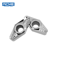 Outils de tournage et de fraisage en carbure pour tour, revêtement PVD, OEM, pour inserts de roue de voiture en alliage d'aluminium CNC VCGT VCGT160402-AK VCGT220530-AK