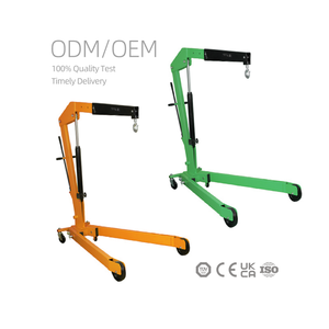 Grúa de piso de Tienda Móvil con motor hidráulico plegable de capacidad de 2 toneladas a la venta - Product Image 1