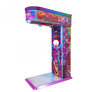 Machine de jeu d'arcade de boxe à monnayeur avec système de notation, 1 joueur, 110V/220V, matériaux composites, pour centre de jeux - Product Image 5