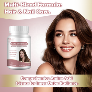 Capsules de biotine en gros OEM, supplément de L-cystéine et de L-méthionine avec certificat GMP <span class=keywords><strong>pour</strong></span> <span class=keywords><strong>la</strong></span> santé des cheveux, de <span class=keywords><strong>la</strong></span> <span class=keywords><strong>peau</strong></span> et des ongles - Product Image 4