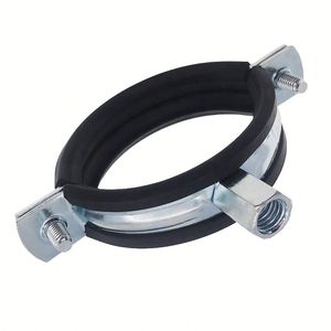 Collier de serrage d'échappement en acier inoxydable pour silencieux et convertisseurs catalytiques, compatible avec diamètres de 2, 2.25, 2.5, 2.75, 3, 3.5, 4, 5 pouces - Product Image 1
