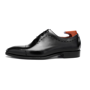 <span class=keywords><strong>Prix</strong></span> d'usine semelles en cuir véritable exquis britannique Bullock Oxford chaussures robe de mariée chaussures en cuir pour hommes - Product Image 2