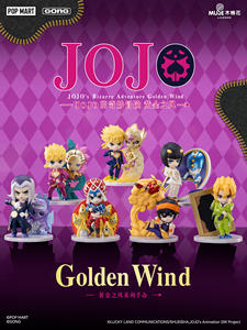 Vente en gros Officiel PoPoMar JooJoos <span class=keywords><strong>Bizarre</strong></span> Adventure Golden Wind Series Boîte mystère de collection Jouet mignon - Product Image 2