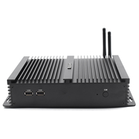Mini PC Industrial sin Ventilador I5-8250U SSD 4xUSB3.0 2xUSB2.0 2x2.5GbE 6xRS232 Antena de Audio Alimentación CC Win10/11/Linux Garantía de 3 Años