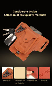 Portefeuille élégant vintage pour hommes en cuir PU pour téléphone portable Fanny Pack Portefeuille de loisirs multifonctionnel de grande capacité - Product Image 4