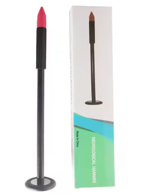 Round Plastic Telescopic Percussion Hammer Neurological Reflex Hammer Patella Hammer