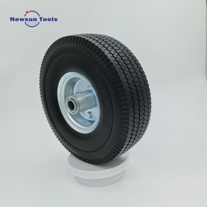 NS China Venta al por Mayor de Ruedas de Espuma de PU Sólida Antipinchazos de Alta Calidad de 10 Pulgadas <span class=keywords><strong>3.50</strong></span>-4 para Carretillas de Jardín, Carros de Mano y Carretillas - Product Image 6