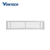 Grilles de ventilation en aluminium pour climatisation, grille de plafond pour climatiseur, grille murale amovible, grilles linéaires