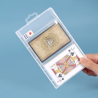 Boîte de rangement en plastique SUNSHING pour jeux de société, étui pour cartes MTG, boîte pour cartes Pokémon, boîte pour cartes de tarot, support pour cartes à collectionner, boîte double pour cartes à jouer