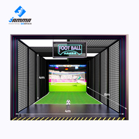 Simulateur de jeux de sport de football intérieur interactif Produit de parc d'attractions pour enfants et adultes Aire de jeux intérieure
