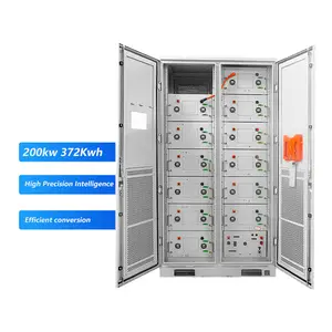 Thân thiện với môi trường với nguồn cung cấp năng lượng lớn 100kwh và 200kwh trạm năng lượng mặt trời cho thương mại và công nghiệp