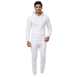 Conjunto Deportivo Unisex de Corte Regular, 100% Algodón, Lavado Ácido, Estampado Animal, Ropa Deportiva de Invierno, Personalizable - Product Image 1