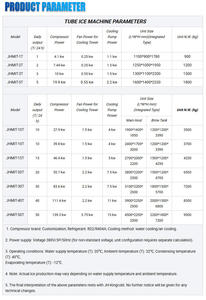 Machine à glace en tubes comestibles de 2 tonnes, 220 V monophasé, pour usage commercial, prix usine du fabricant - Product Image 6