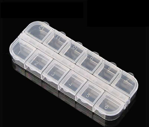 wholesale 12 grid beads storage box for diamond painting