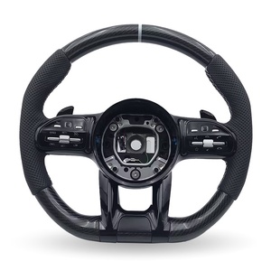 Volant en fibre de carbone en gros pour <span class=keywords><strong>Mercedes</strong></span> Benz C63 <span class=keywords><strong>AMG</strong></span> W213 W203 W222 W176 X164 - Product Image 5