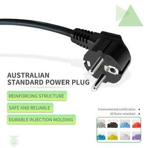 Connecteur bleu PowerCON industriel professionnel à 3 broches prise étanche australienne 240V 10AMP AU à câble d'extension d'alimentation Audio - Product Image 2