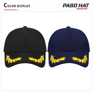 <span class=keywords><strong>Cappello</strong></span> da Baseball da Uomo 2026 Personalizzato, Comodo e Regolabile, per Sport e Attività all'Aperto, <span class=keywords><strong>Rosso</strong></span> Nero Blu Navy, con Ricamo Foglie di Quercia, Stile Capitano - Product Image 3