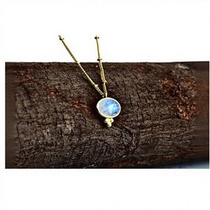 Pulsera Artesanal Vintage con Bisel de Ónix Negro de 10 mm, Plata de Ley 925, Baño de Rodio y Oro, 18 Pulgadas, Regalo para Fiestas y Cumpleaños - Product Image 1