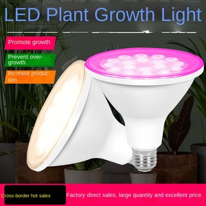 Bombilla LED E27 para Plantas, Espectro Solar/Rosa/Blanco Frío de 100-277V con Carcasa de Aluminio para Jardín Interior - Product Image 5