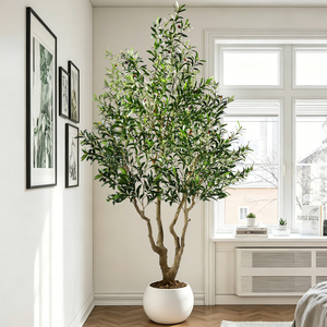 Arbre d'<span class=keywords><strong>olivier</strong></span> artificiel minimaliste nordique avec fruits, plante artificielle réaliste pour la décoration intérieure et la mise en scène <span class=keywords><strong>de</strong></span> propriétés - Product Image 4