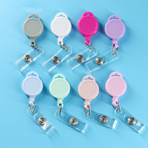 Großhandel Farbe 2,5 cm Lanyard Kunststoff Runde leicht zu ziehende Schnalle kann angepasst werden Logo Abzeichen Rolle - Product Image 3