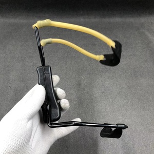 Slingshot de chasse puissant de haute qualité pour l'extérieur, avec support de poignet en métal et bande élastique de tir - Product Image 4