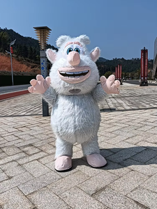 <span class=keywords><strong>Disfraz</strong></span> <span class=keywords><strong>de</strong></span> Mascota <span class=keywords><strong>de</strong></span> Conejo <span class=keywords><strong>de</strong></span> Peluche Inflable Gigante, Lindo Traje <span class=keywords><strong>de</strong></span> Conejo Gris para Desfile, Festival, Fiesta Infantil - Product Image 5