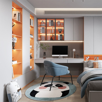 Armoire d'angle moderne BOSNiE pour chambre à coucher, design en L, gain de place, écologique, durable, facile à assembler, armoire sur mesure