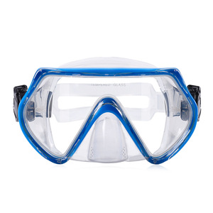 Asy Diving Mask <b>Large</b> <b>Frame</b> Anti Fog Waterproof 180 Degree High Definition Transparent Snorkeling Goggles One Size - Product Image 3