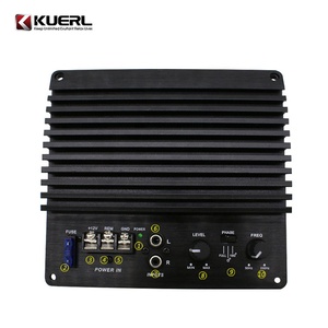 Carte d'amplificateur de caisson de basses de voiture, vente en gros, 12V, 120W, carte d'amplificateur audio de voiture haute puissance - Product Image 4