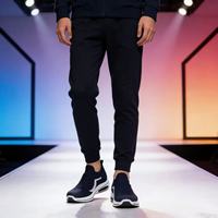 Chaussures de marche décontractées noires à rayures pour hommes, grande taille 48, jetables, en maille respirante, à enfiler, ultralégères et élastiques, pour l'automne, l'été et le printemps