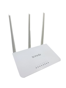 Routeur WiFi Tenda F3 blanc d'occasion pour usage professionnel, 2.4G 5G POE IP TCP, version anglaise, certifié GSM GPRS CE/FCC, garantie 12 mois, CY001 FTTH - Product Image 3