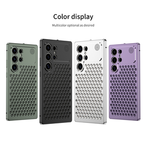 Luxe de haute qualité avec boucle à ressort en métal aromathérapie coque de téléphone de refroidissement pour Samsung S23 couverture arrière de vente Ultra chaude - Product Image 2