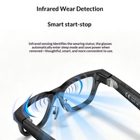Lunettes Intelligentes Transfrontalières W660 avec Caméra 20MP, Enregistrement Photo/Vidéo, Stabilisation d'Image, Reconnaissance d'Objets par IA et Assistant Vocal