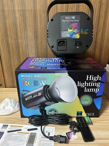 Éclairage de studio RGB Strobe Light Cob Mm8518 500 Watt pour vidéo, photographie, studio TV, éclairage de studio Elinchrom, photographie - Product Image 3