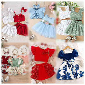 Lotes de Ropa Infantil al por Mayor, Artículos Nuevos a Granel, <span class=keywords><strong>Vestidos</strong></span> de Verano para Niñas, Entrega Aleatoria - Product Image 3