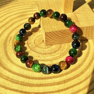 Natural Stone Bracelet Colorful Glass <b>Beaded</b> Must-have Chakra <b>Set</b> Strategic Private Label Jewelry Fast Shipping - Product Image 4