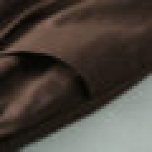 Women's Mid Length Linen <b>Skirt</b> Coffee Brown <b>Elastic</b> Waist Loose Fit Casual Summer Wear - Product Image 3
