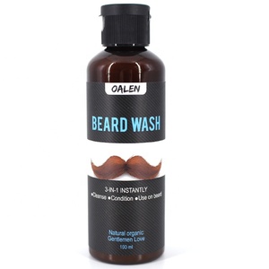 Espuma de afeitar orgánica a base de hierbas aprobada por OALEN y champú para lavar la <span class=keywords><strong>barba</strong></span> con aceite para la hidratación de la <span class=keywords><strong>barba</strong></span> - Product Image 1