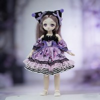 Vêtements de poupée BJD en plastique de 30 cm, robe de princesse Lolita de style occidental, robe mignonne multi-articulée et mobile, jouet à habiller, cadeau d'anniversaire