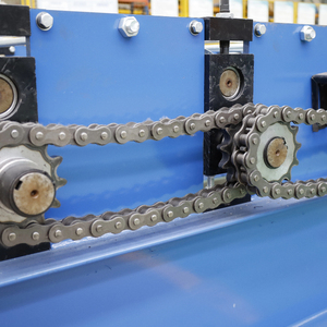 Full Automatic Building Material Machinery Glazed Tile Roll Forming <strong>Machine</strong> for Roofing Tiles PLC Control System Bearings Motors - Product Image 6