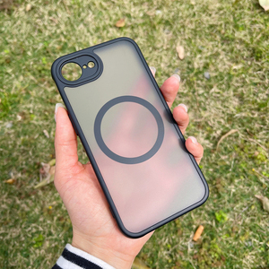 Funda Antigolpes para iPhone <span class=keywords><strong>SE</strong></span> 4, Carcasa Magnética de PC y TPU con Acabado Mate Esmerilado para iPhone 16e 17e 16 15 14 - Product Image 6
