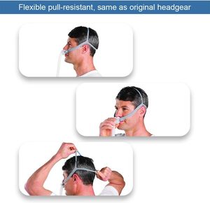 Sangle de remplacement P10 respirante et élastique pour masque <span class=keywords><strong>CPAP</strong></span>, réglable, avec logo personnalisé, <span class=keywords><strong>prix</strong></span> usine, par le fabricant - Product Image 4