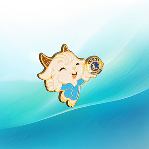 Épingles à revers en émail dur personnalisées avec des animaux mignons, badges en métal, écologiques, plaqués argent, logo personnalisé, cadeaux promotionnels d'entreprise - Product Image 5