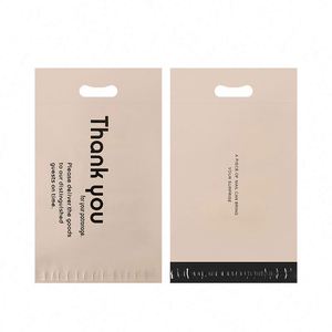 Nuevas Bolsas de Envío Portátiles de Plástico Personalizadas de Material Poliéster Compostable con Asa para Paquetería - Product Image 2