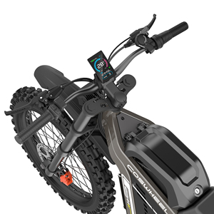 Moto électrique vintage pour adultes avec moteur sans balais de 6000 W et batterie Li-ion 21700, vitesse maximale de 61 à 80 km/h - Product Image 4