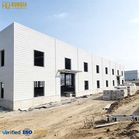 Almacén de Estructura de Acero Moderna de Fácil Instalación para Logística, Distribución, Almacenamiento y Gestión, Almacén de Estructura Metálica