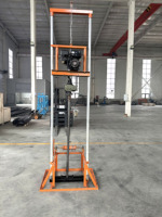 Appareil de forage de tuyau sonique d'essence/électrique portatif de base de pile 80m de profondeur décapant colmatant concret équipement d'essai ultrasonique